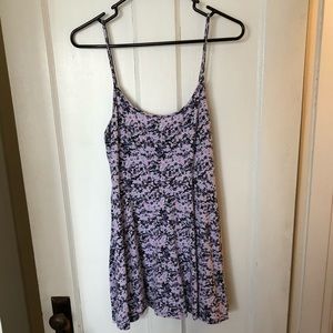 Floral Lavender Summer Dress